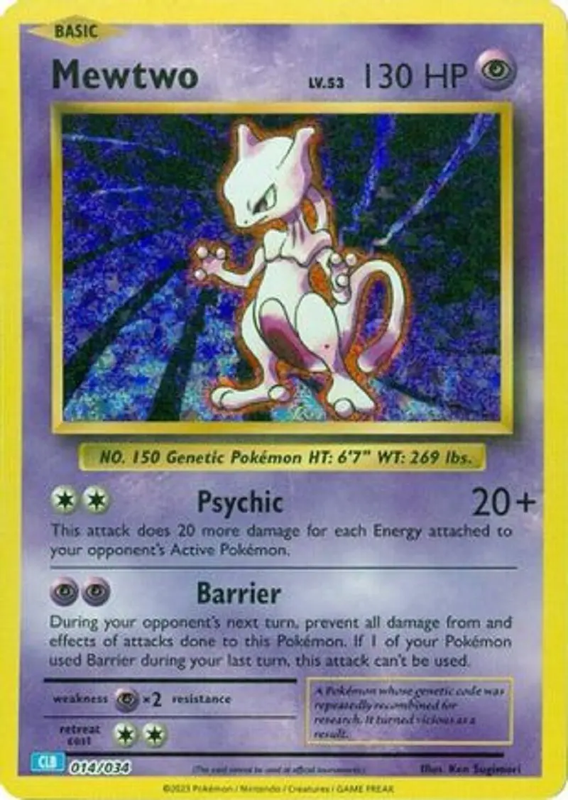 Mewtwo - 014/034