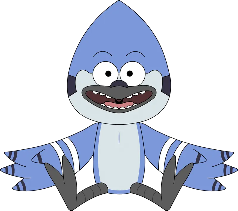 Mordecai Plush (9in)