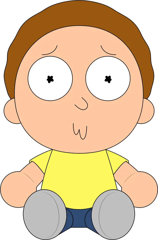 Morty Plush (9in)