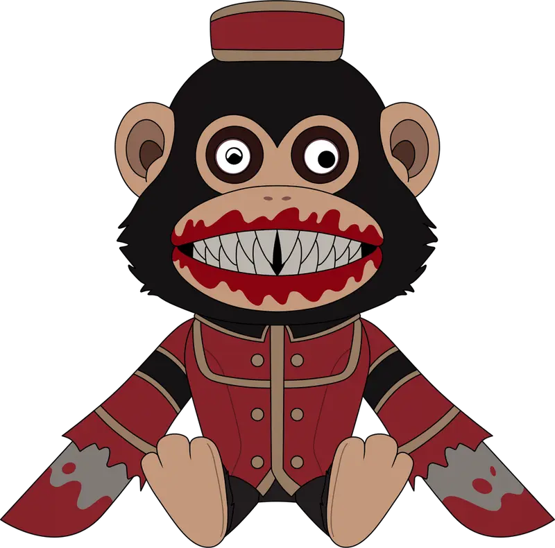 Murder Monkey Plush (9in)