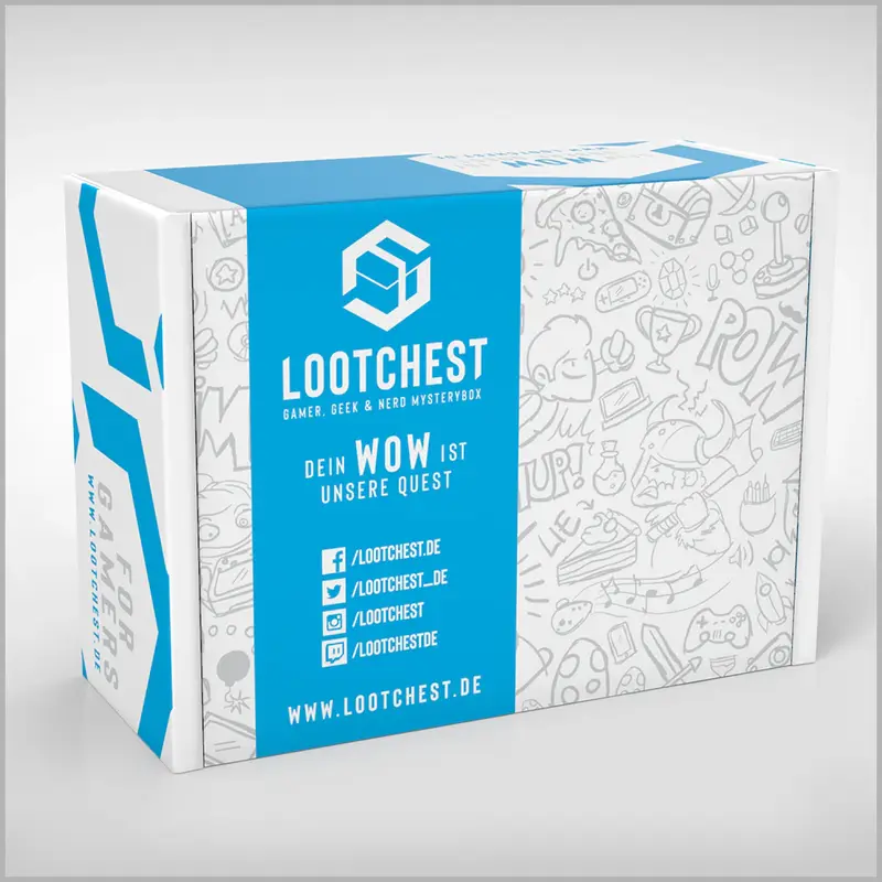 Nerd Überraschungsbox Einzelbox oder Monatsabo - lootchest