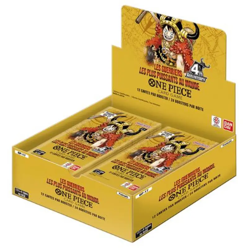 One Piece - Display 24 boosters OP17