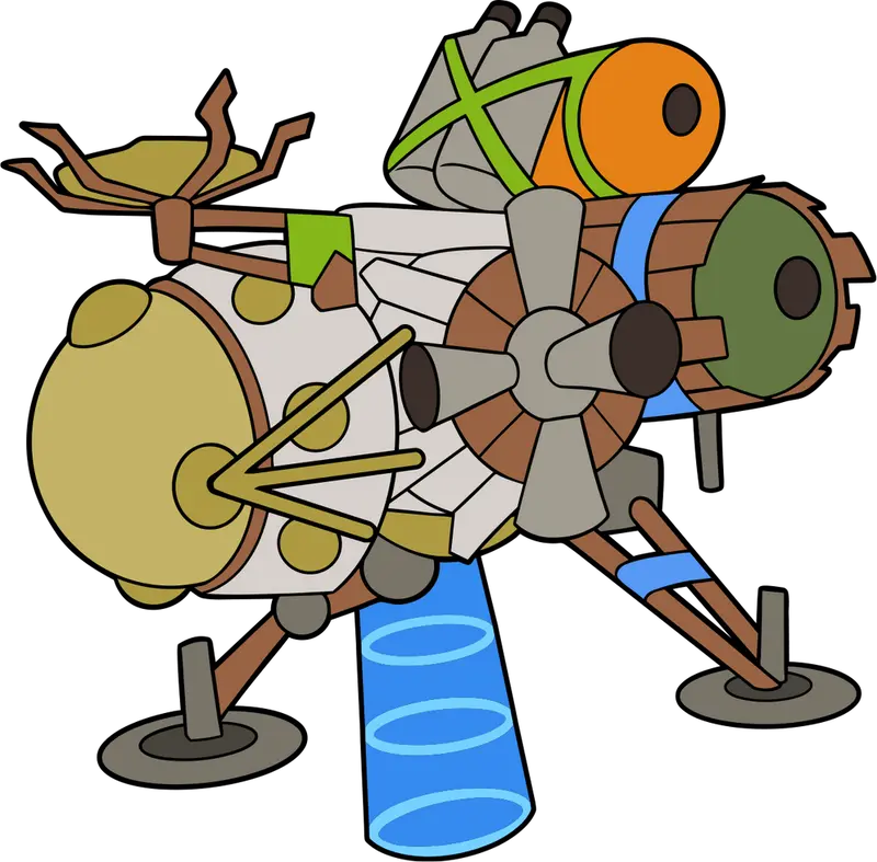 Outer Wilds Ship Bobble Pin