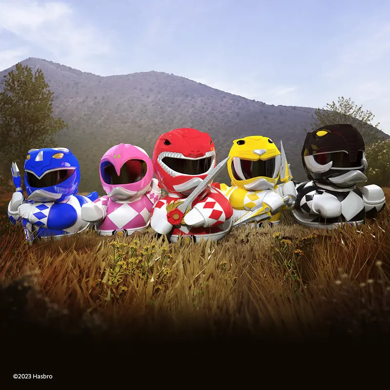 Pack 5 canards Power Rangers TUBBZ (First Edition)