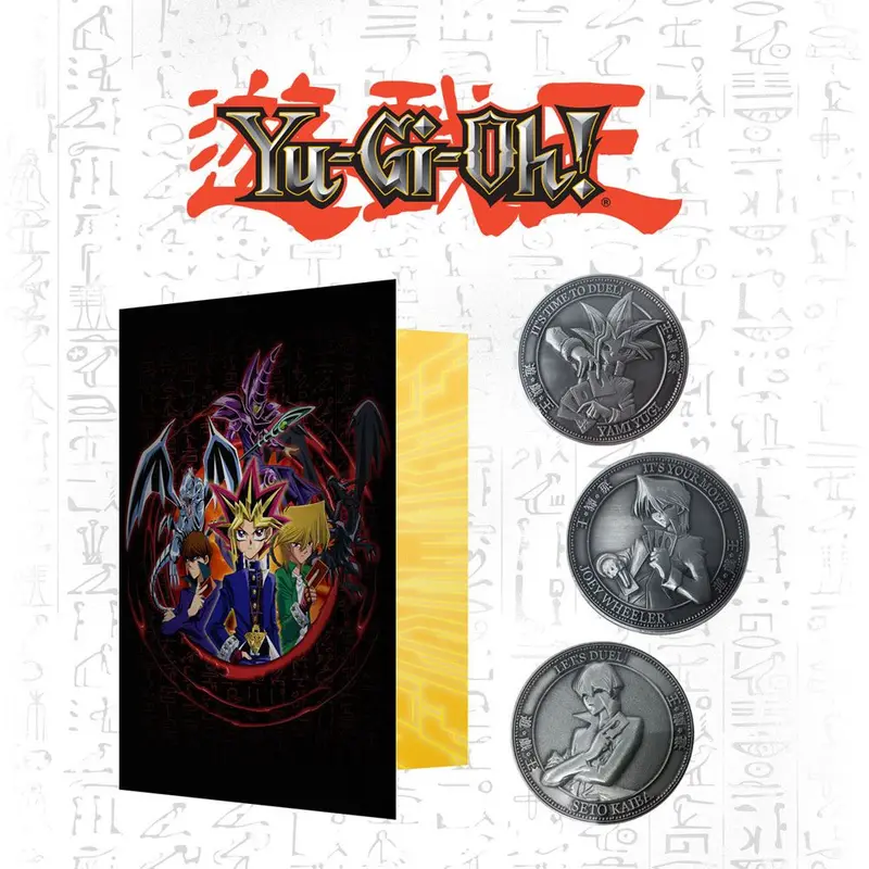 Pack de 3 pièces de collection - Yu-Gi-Oh!