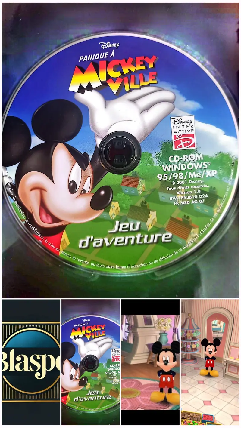 Panique à Mickeyville | Jeu PC CD-ROM | Disney Interactive | Windows