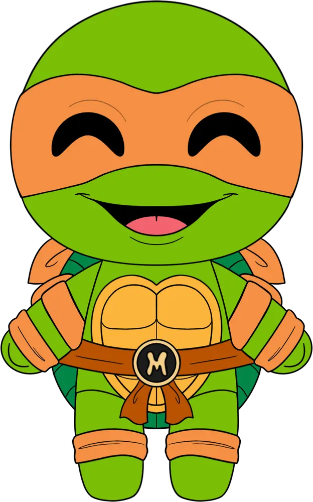 Peluche Chibi Michelangelo – 22,9 cm