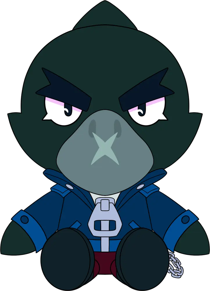 Peluche Crow