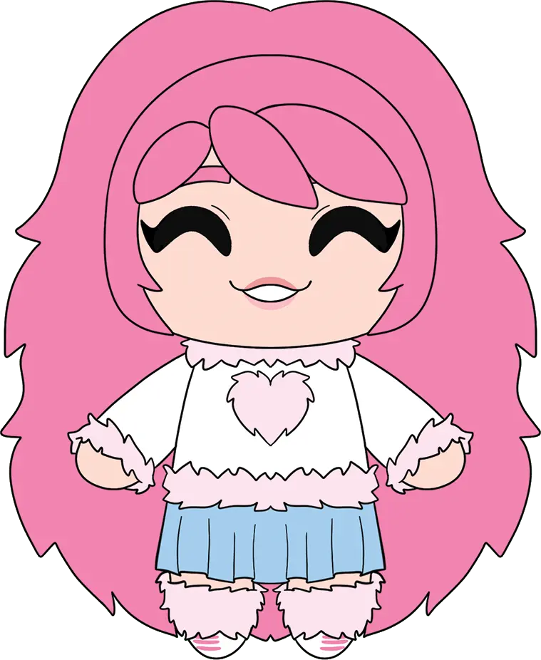 Peluche Fluffle Puff Anime – 22,9 cm