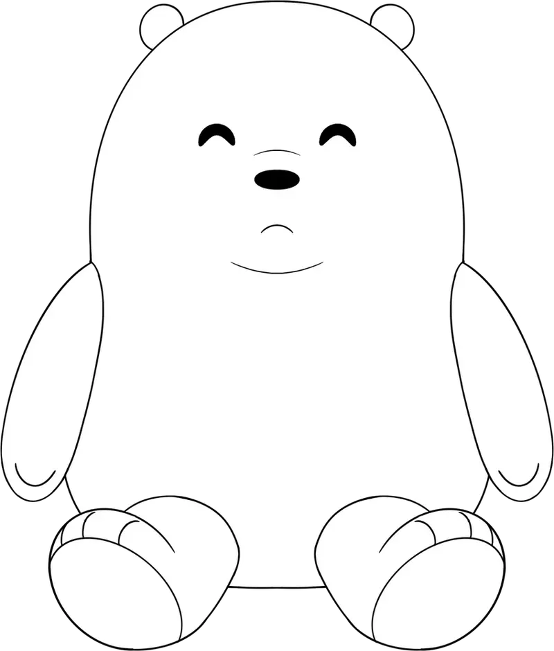 Peluche Ice Bear