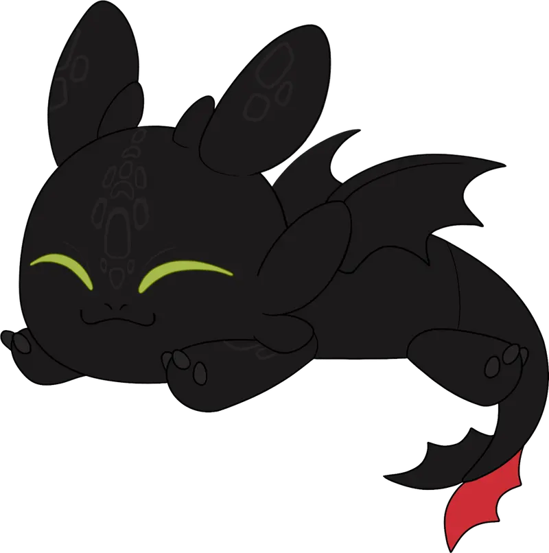 Peluche lestée Toothless