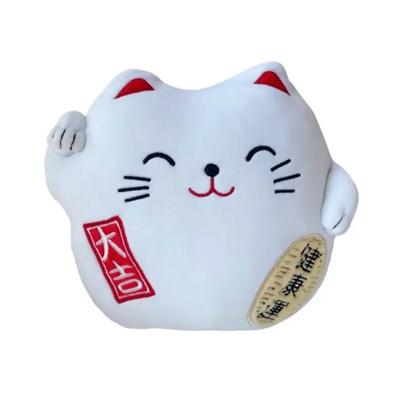 Peluche - Maneki Neko 20 Cm - Blanc