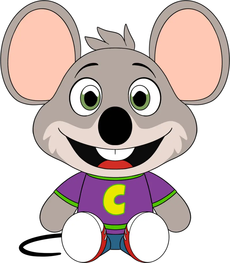 Peluche Modern Chuck E. Cheese – 22,9 cm