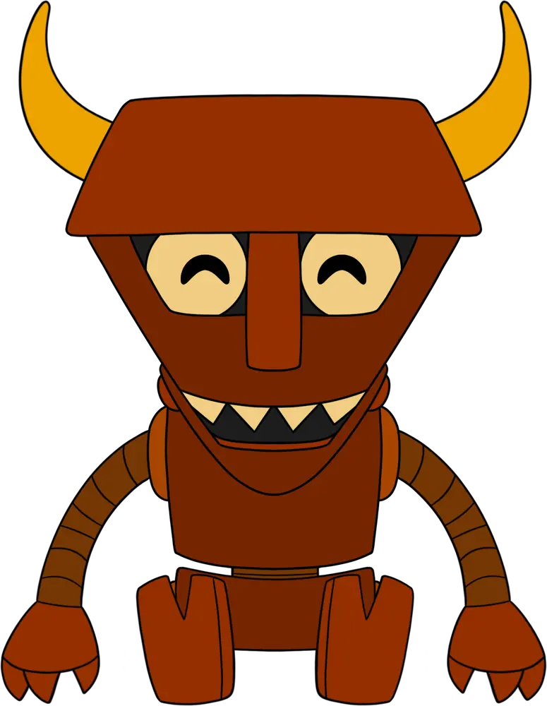 Peluche Robot Devil