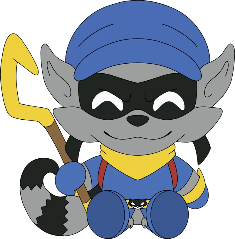 Peluche Sly Cooper