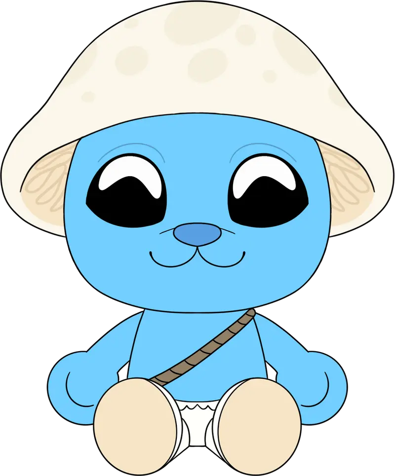 Peluche Smurf Cat – 22,9 cm