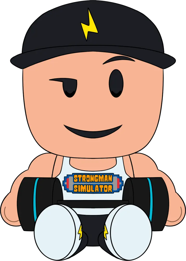 Peluche Strongman – 22,9 cm