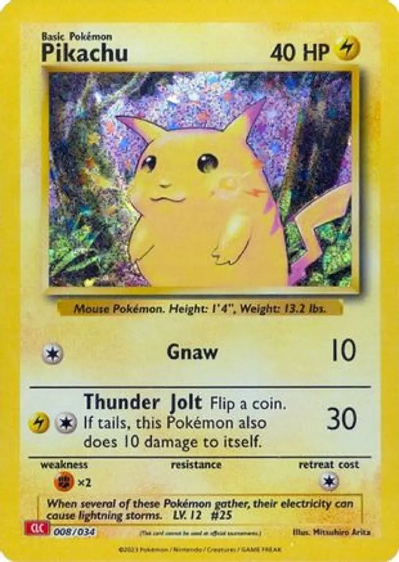 Pikachu - 008/034