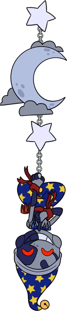 Pin's Moon Hanging