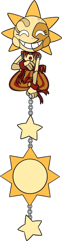 Pin's Sun Hanging