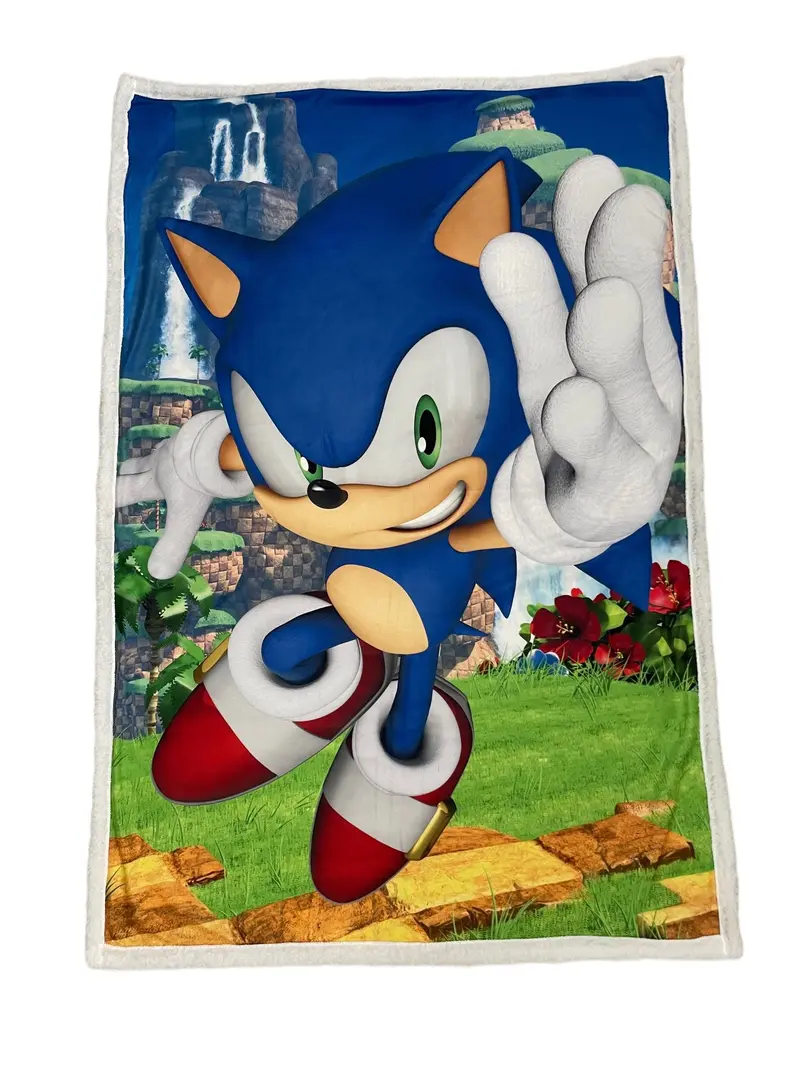 Plaid Sonic le Hérisson