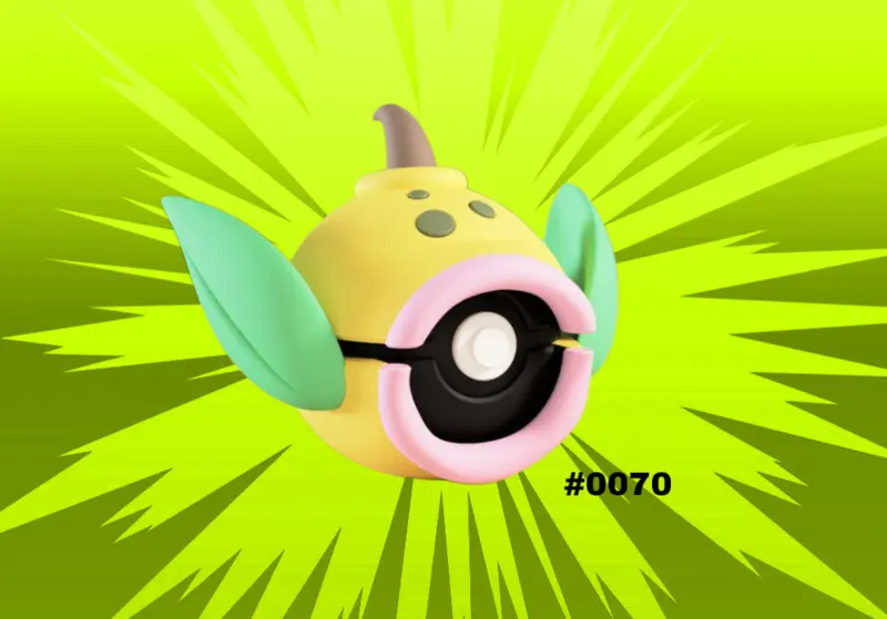 Pokeball Boustiflor / Weepinbell