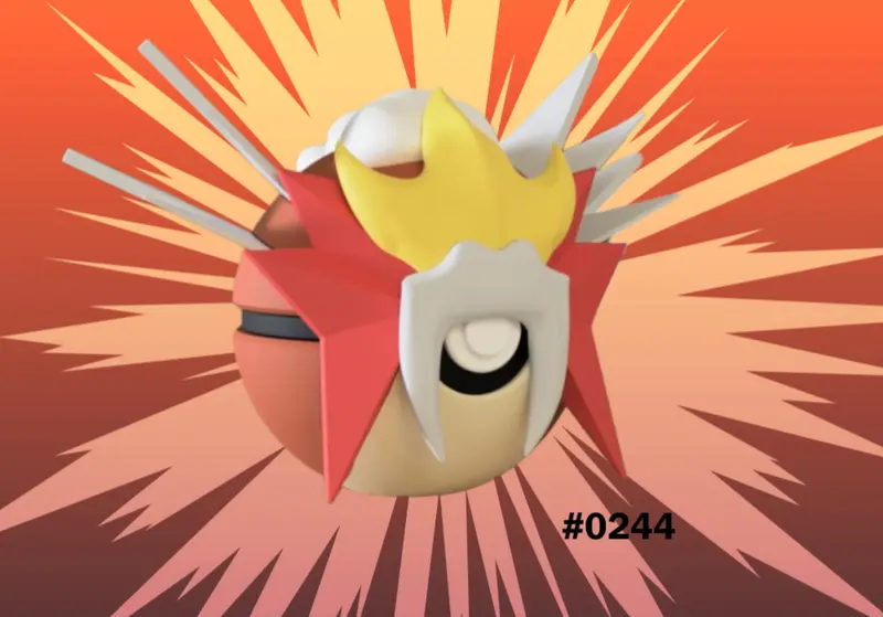 Pokeball Entei