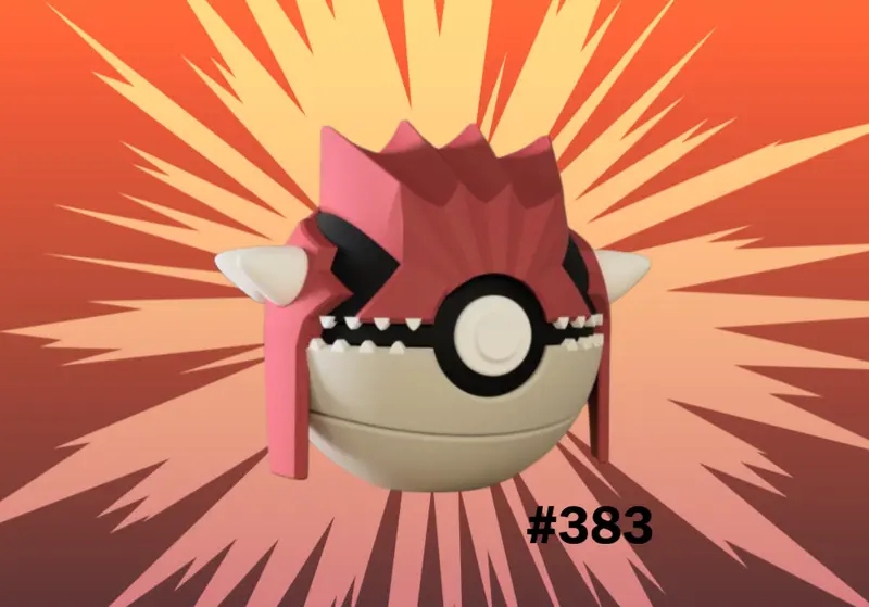 Pokeball Groudon