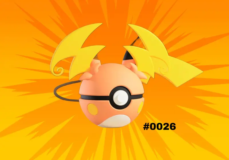 Pokeball Mega Raichu