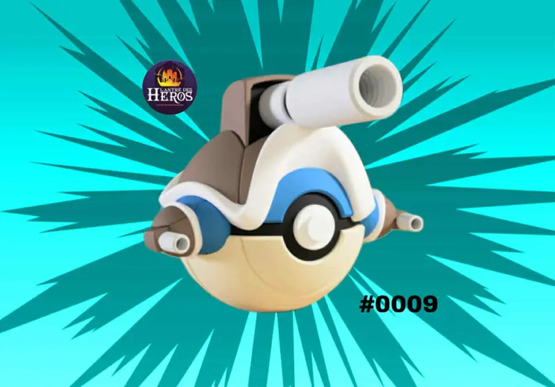Pokeball Méga Tortank/ Mega Blastoise