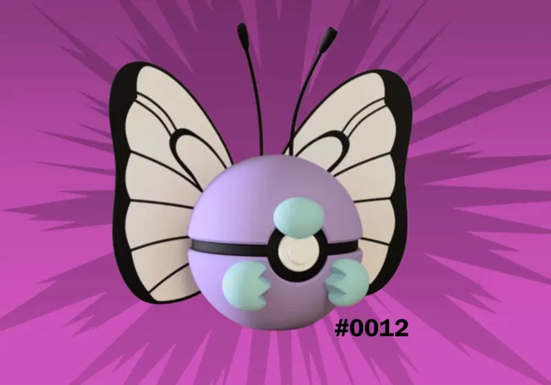 Pokeball Papillusion / Butterfree