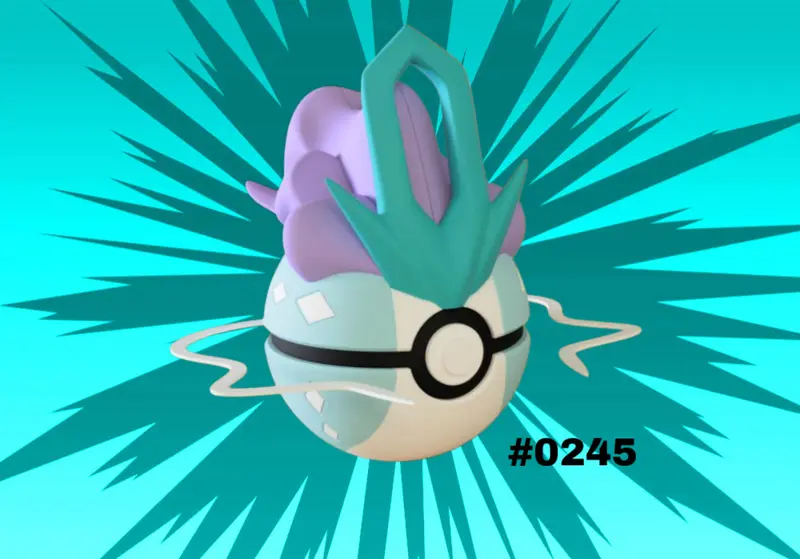 Pokeball Suicune