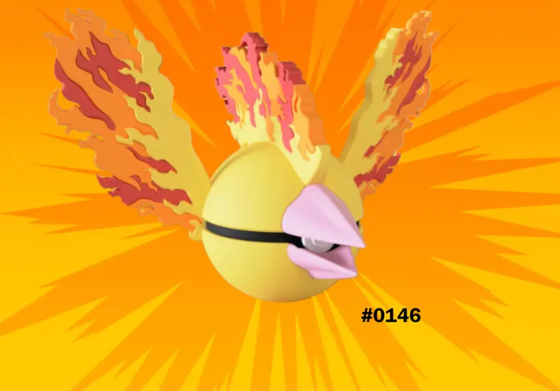 Pokeball Sulfura / Moltres
