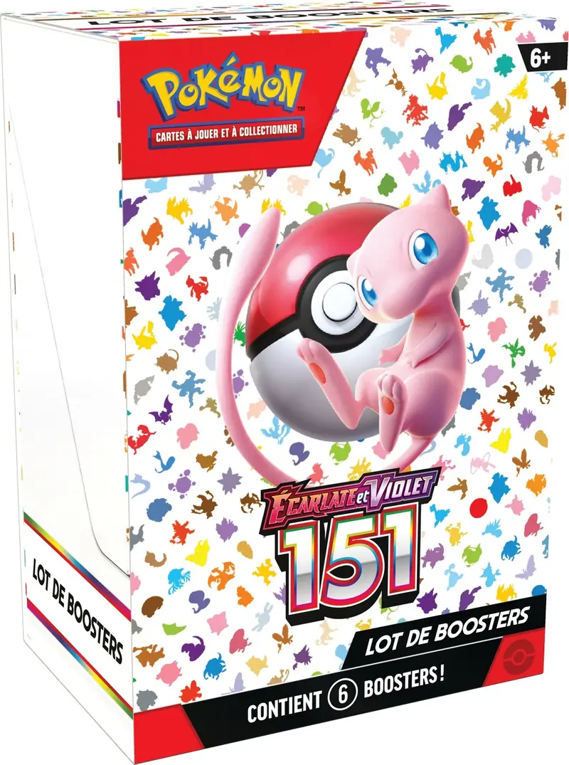 Pokémon JCC - Coffret Bundle Lot de 6 Boosters