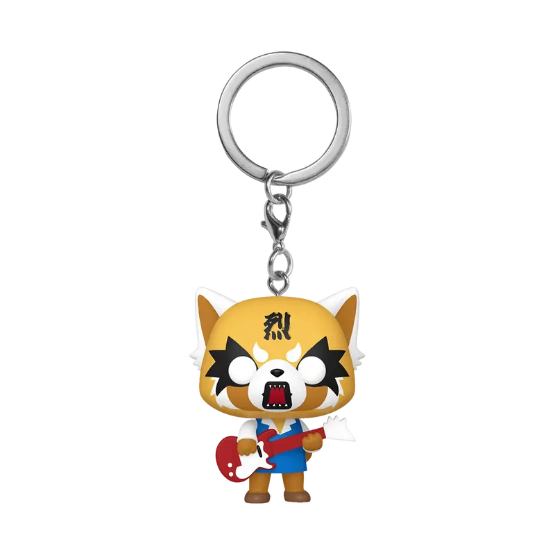 Pop! Keychain Aggretsuko with Guitar