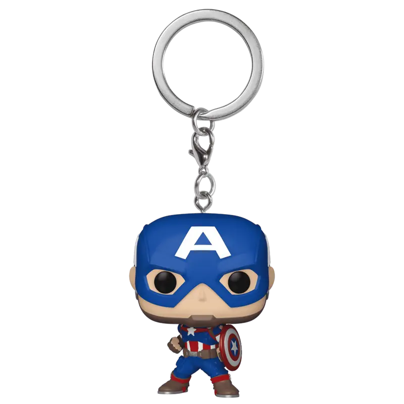 Pop! Keychain Captain America (Marvel New Classics)