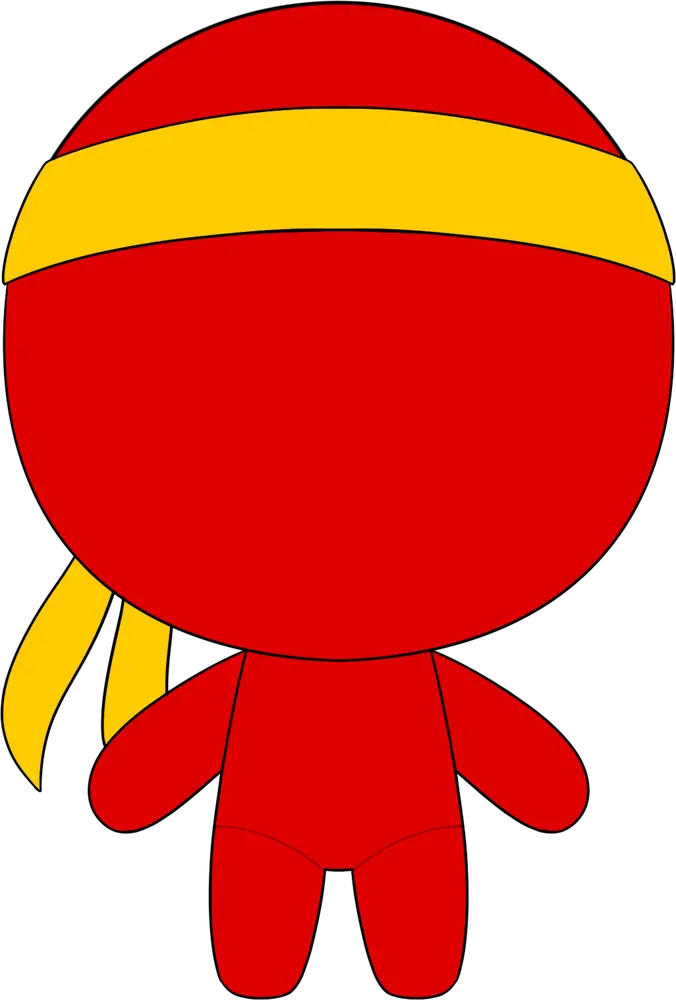 Porte-clés peluche Red