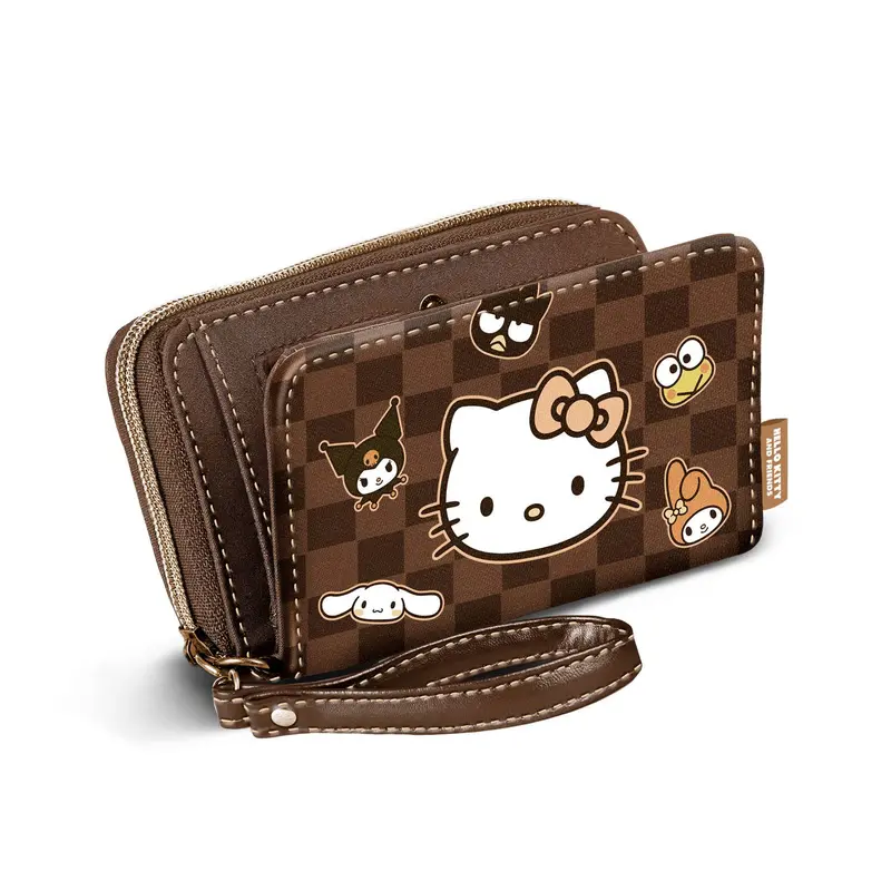 Portefeuille Hello Kitty « Damier »