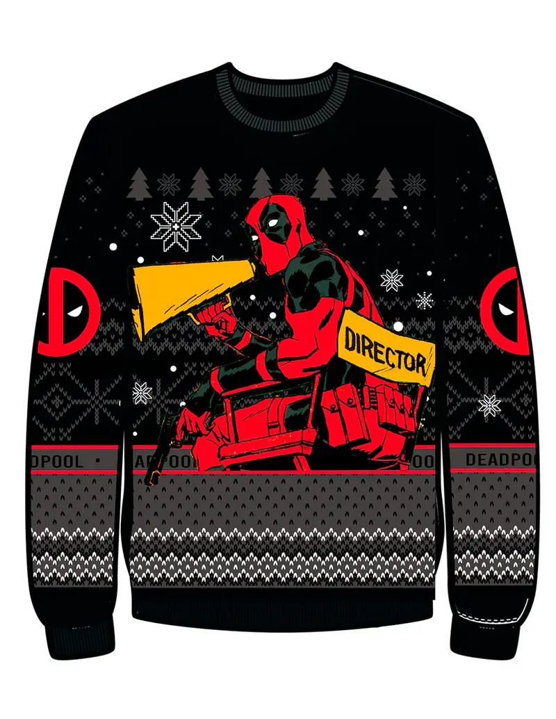 Pull de Noël Marvel - Deadpool