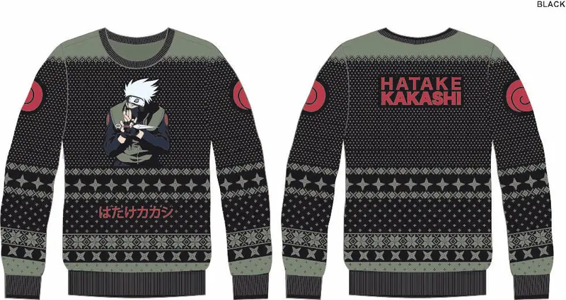 Pull de Noël Naruto - Kakashi