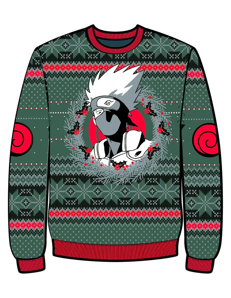 Pull de Noël Naruto - Kakashi