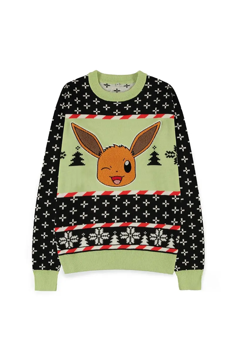 Pull de Noël Pokémon - Évoli