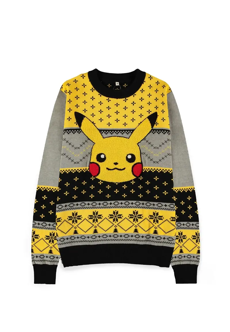 Pull de Noël Pokémon - Pikachu