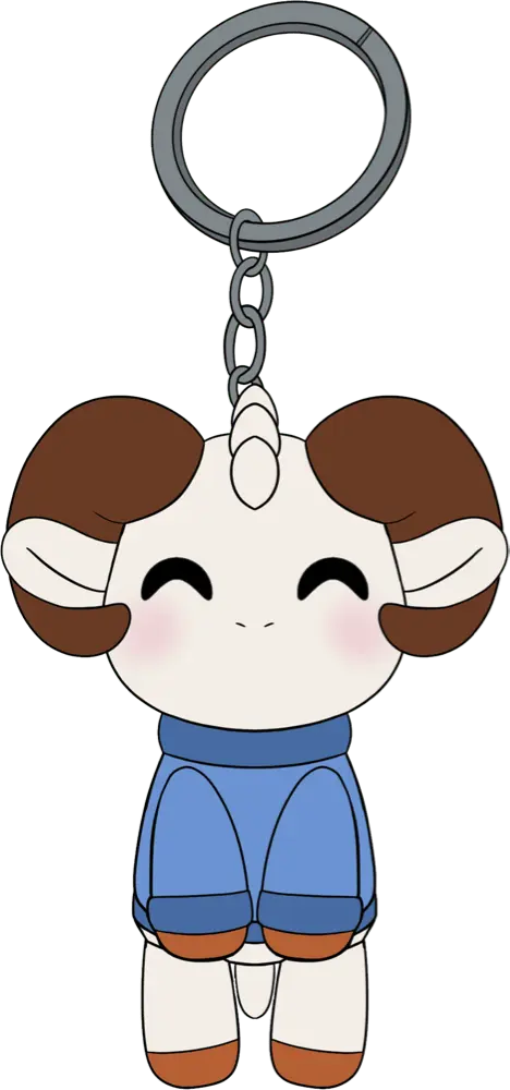 Rammie Keychain (6in)