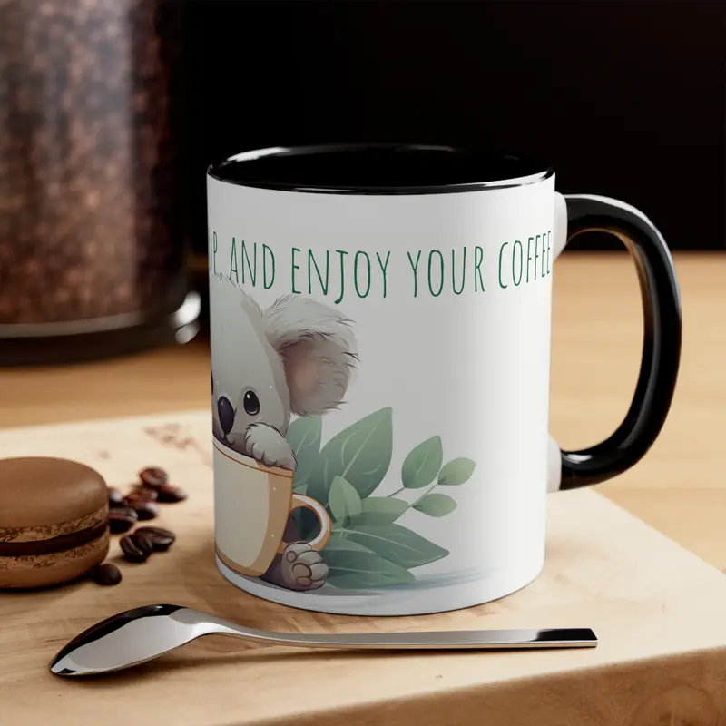 Relaxing Cute Koala Coffee Mug
