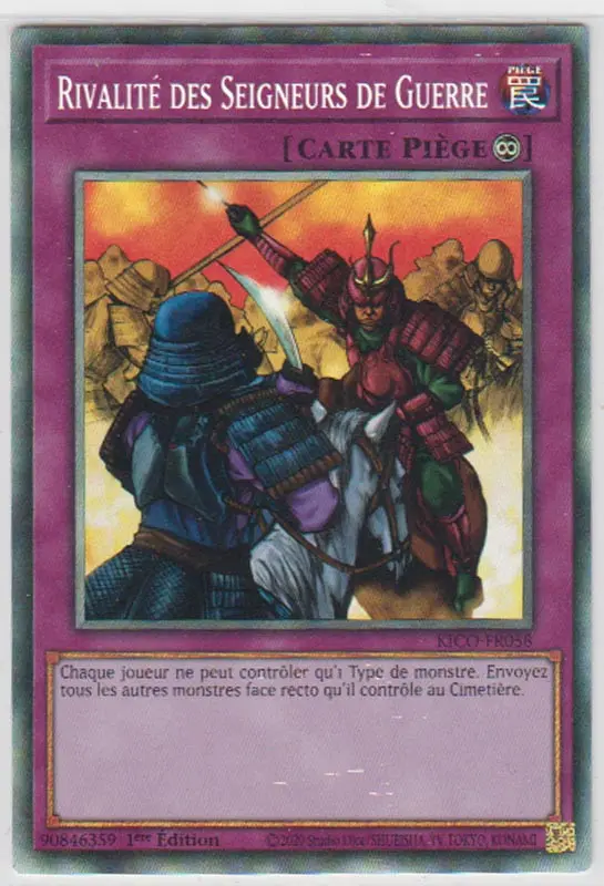 Rivalité des Seigneurs de Guerre