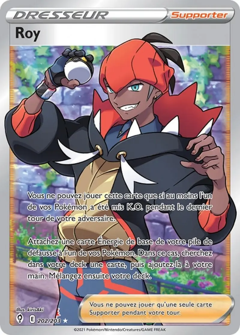 Roy - EB07 202/203 - Évolution Céleste SWSH07 - Cartes Pokémon