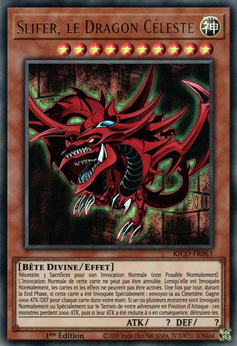 Slifer, Le Dragon Céleste