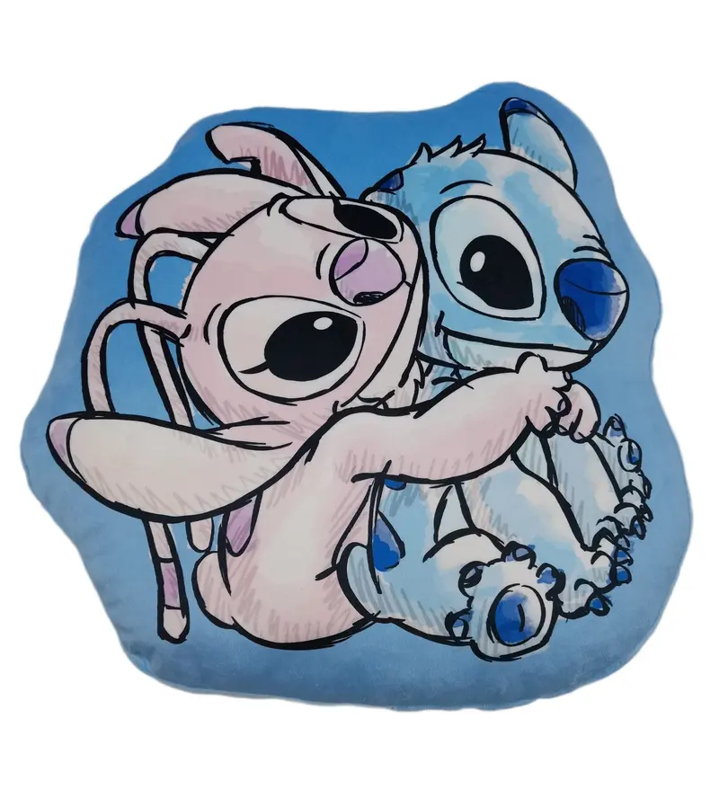 STITCH & ANGEL - Love - Coussin 3D