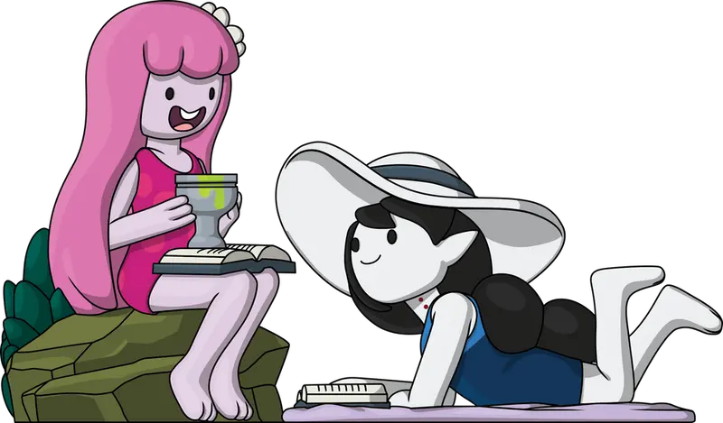 Summer Time Princess Bubblegum & Marceline